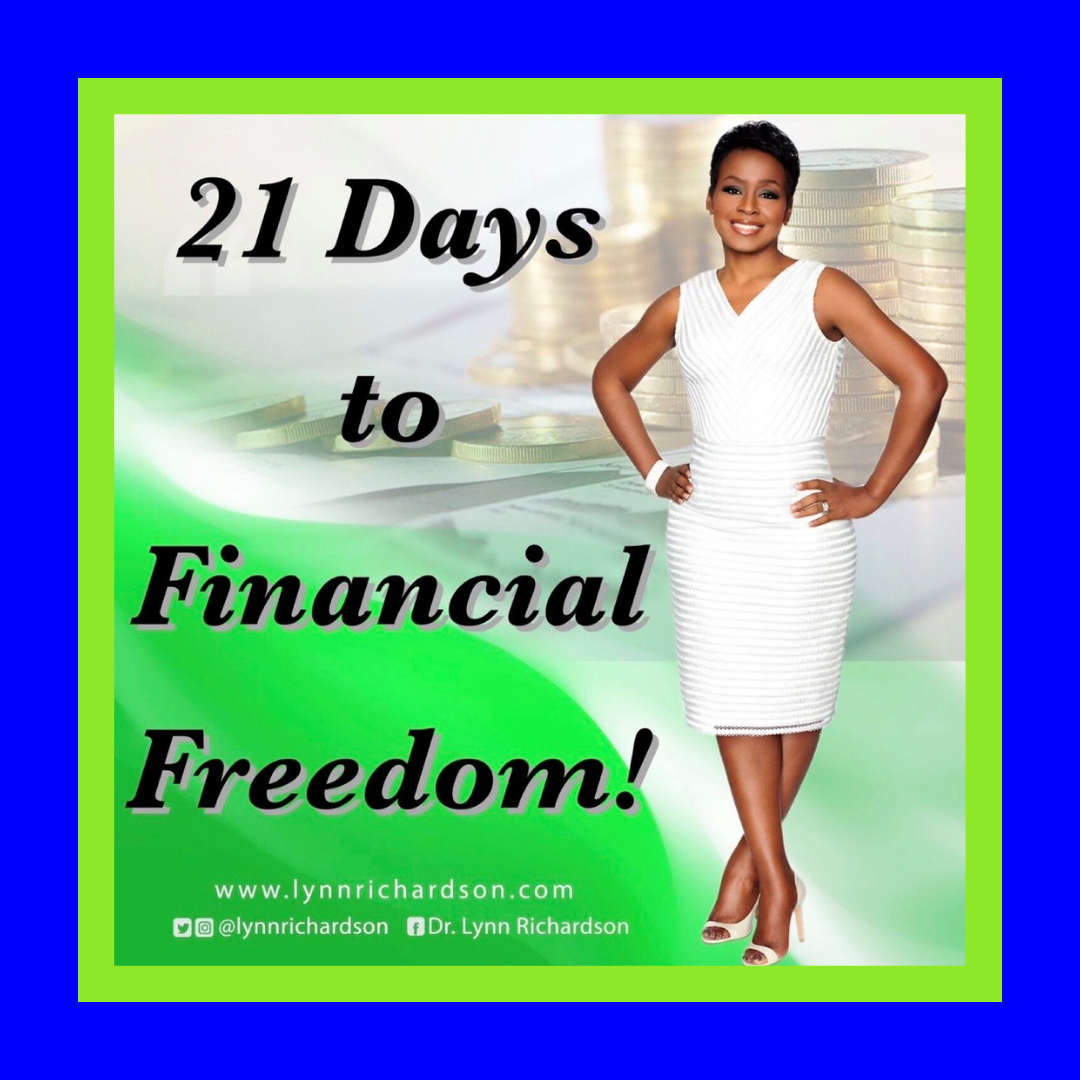 Lynn Richardson 21 Days to Financial Freedom Cover